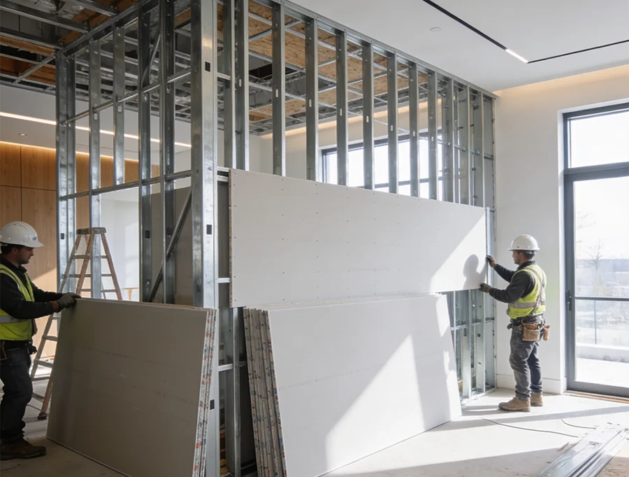Soluções em Drywall e gesso acartonado
